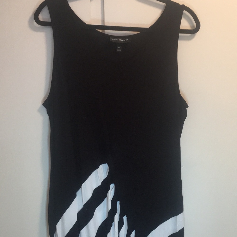 Lane Bryant long maxi sleeveless dress size 14/16